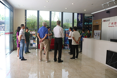 SENNHEISER以及锦艺国际等公司领导来访PLA谱莱声创意园