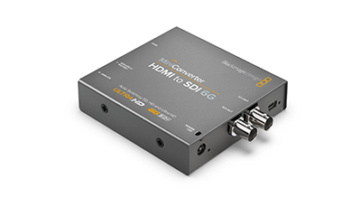 Blackmagic Design发布新款6G‑SDI转换器
