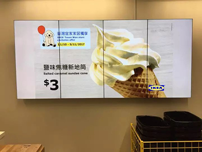 香港宜家采用BrightSign数字标牌系统