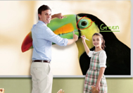 看得清楚学得轻松的明基高清高亮教育投影机