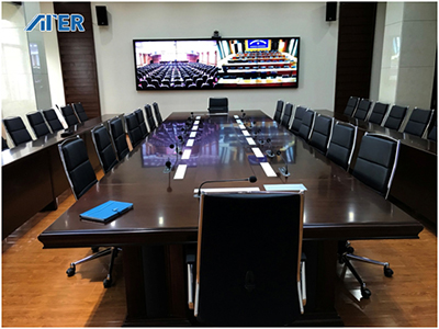 湖北某检查院成功部署ATER可视化智慧呈现会议系统
