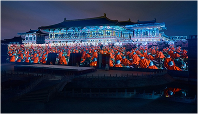 文旅夜游项目选择有实力的品牌和投影机