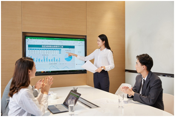 中盈地产携手newline打造智慧办公空间，拥抱未来办公