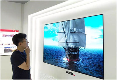LG Display OLED电视面板有害蓝光减少获得全球认证
