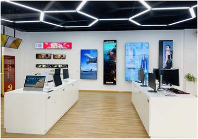 AOC全屏显示(上海）运营中心正式落成，全方位展示行业应用场景