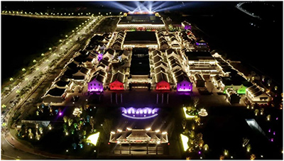 《原乡》实景演出成功首演,赢康科技用投影讲述客家故事