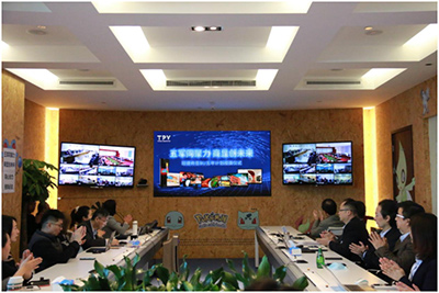 五军同聚力，商显创未来！冠捷科技集团举行商显授旗仪式