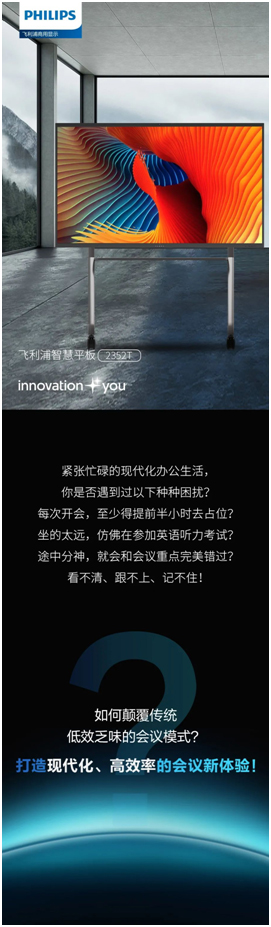 性能革新，“屏”貌非凡——飞利浦智慧平板打造行业创新力作！