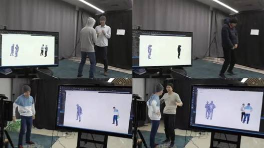 FIBBR助力清华大学人体动态三维重建系统研发应用