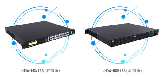 UHDW-HDMI88超高清矩阵带拼控功能且支持4K超高清