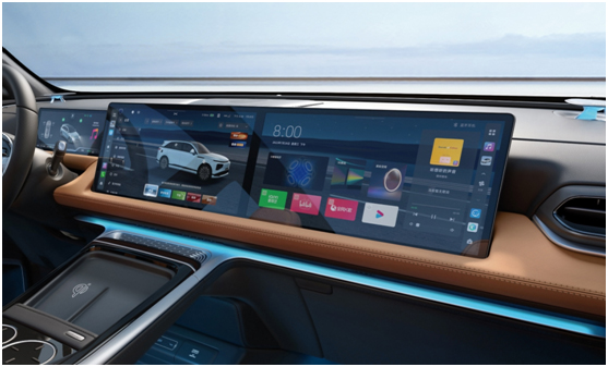BOE（京东方）供货小鹏G9首款“中控+娱乐”系统级双联屏 引燃智能座舱“大屏风暴”