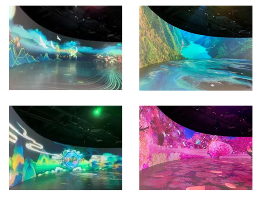 CANON 3LCOS高清投影机为岳阳“守护好一江碧水”展陈馆打造极致沉浸感