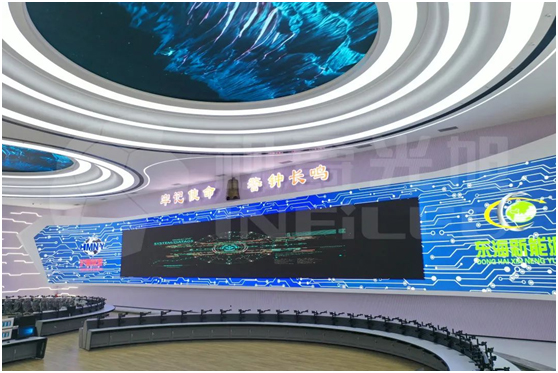 视爵光旭户内16K超清小间距显示屏助力阿拉善盟沪蒙能源建设可视化控制中心
