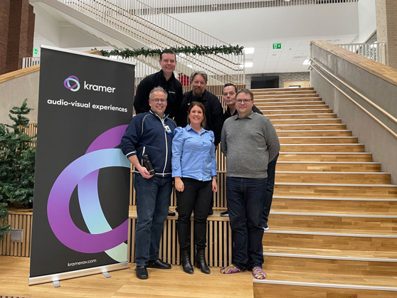 Akvarelli 利用 Kramer AVoIP 解决方案优化新的多功能中心，实现灵活的教育体验