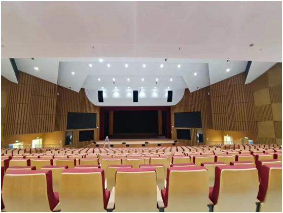 美国PHONIC入驻浙江经贸学院报告厅