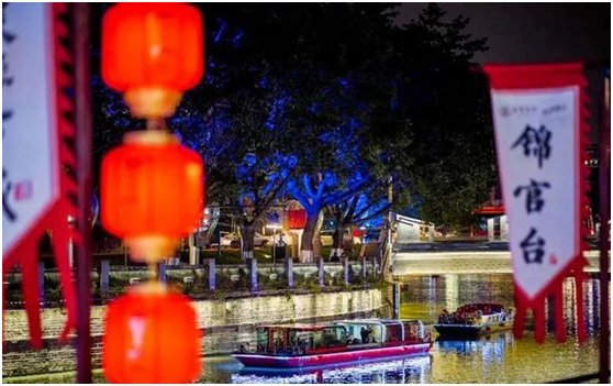 利亚德助力打造的锦江夜游