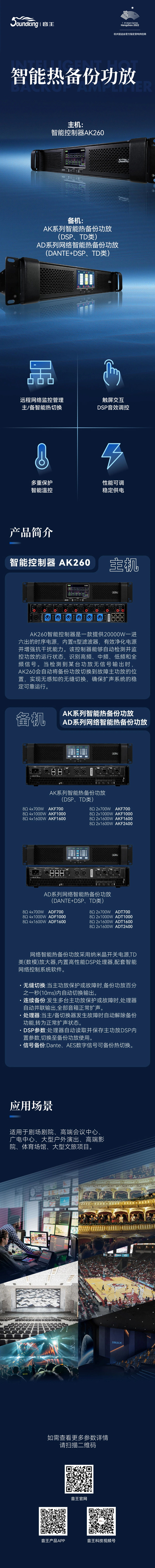 音王科技年度热门产品之智能热备份功放